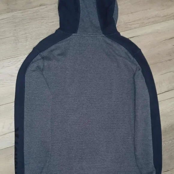 Men's Classic Hurley Large Hoodie with Drawstrings and Zipper Inside Fleece - Picture 2 of 7